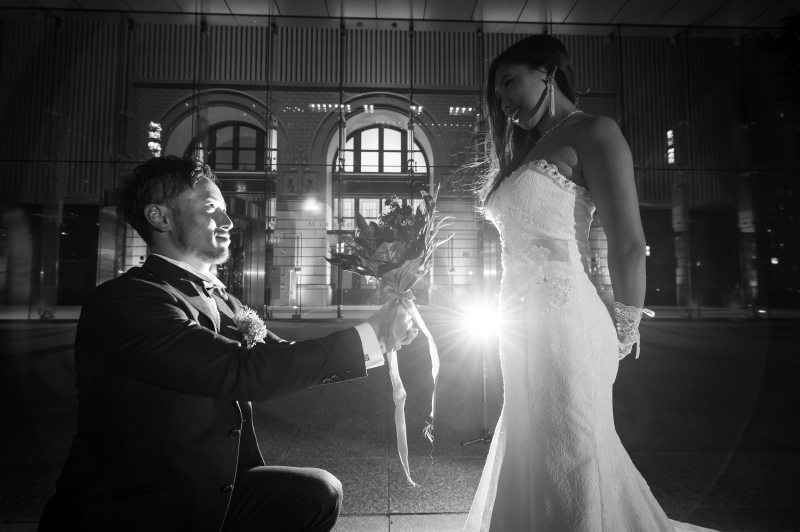 ブーケでプロポーズ(^_-)-☆