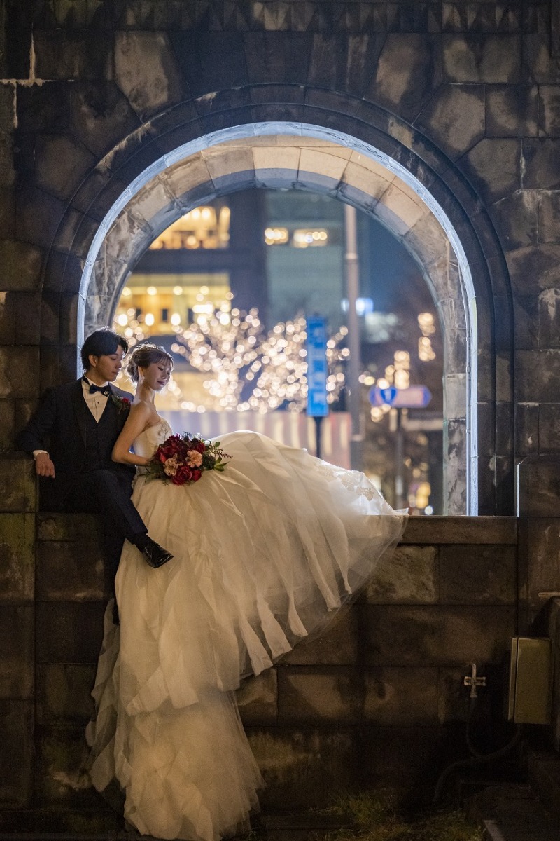 和田倉門が古城のように！