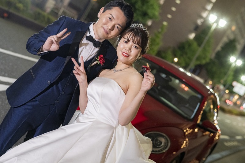 最後は笑顔で、ピース！