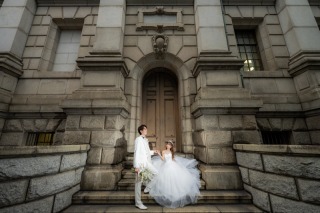 横浜でたっぷり前撮りロケーションフォト♪