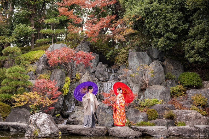 一生残したい、紅葉ウェディング