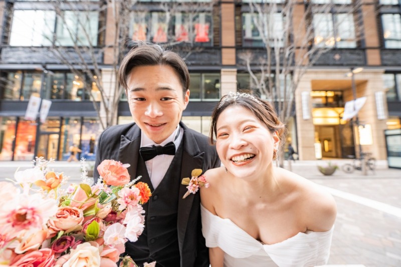 素敵な笑顔ショット