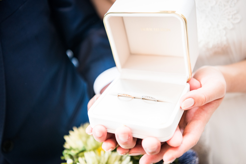 指輪ショット☆