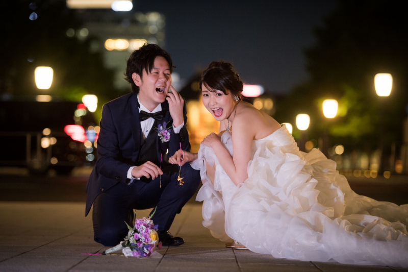 おふたりの想い出の線香花火☆