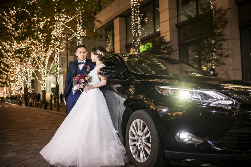 愛車と前撮り☆