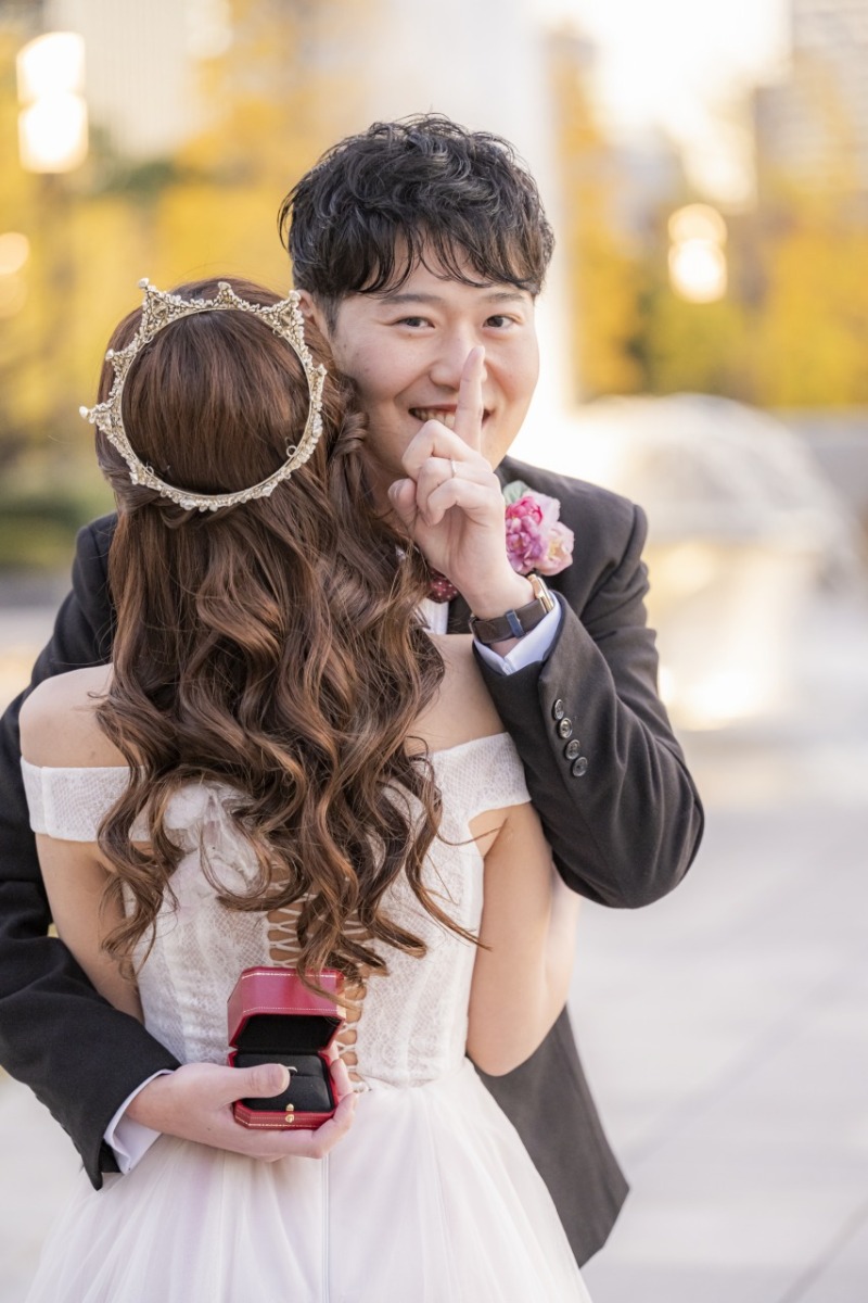 指輪のサプライズプレゼント♡