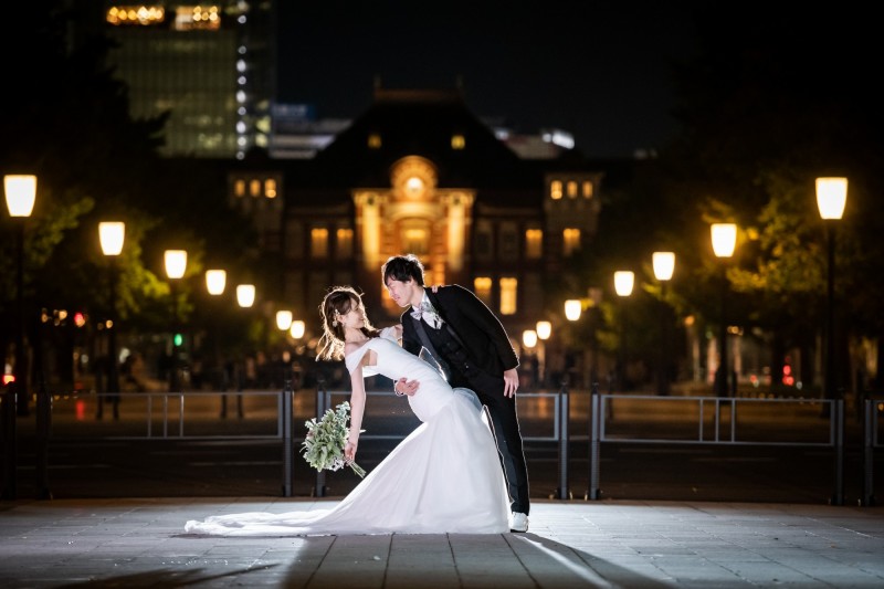 王道！！東京駅ナイトフォト☆
