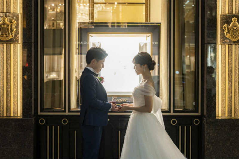 カルティエの光に照らされて