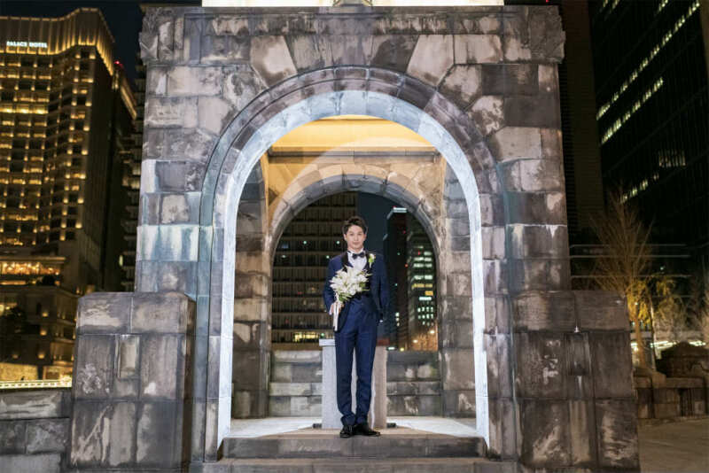 ご新郎様ソロショット