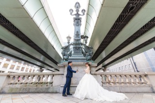 日本橋で華やかなフォトウェディング♪