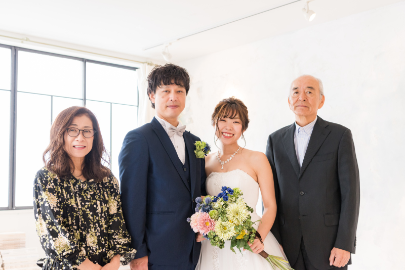 ご親族様と一緒にスタジオ撮影☆