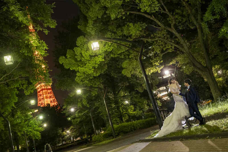 前撮りで東京の名ロケーションをぐるっと満喫！