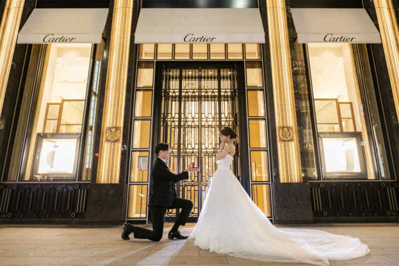 プロポーズショット