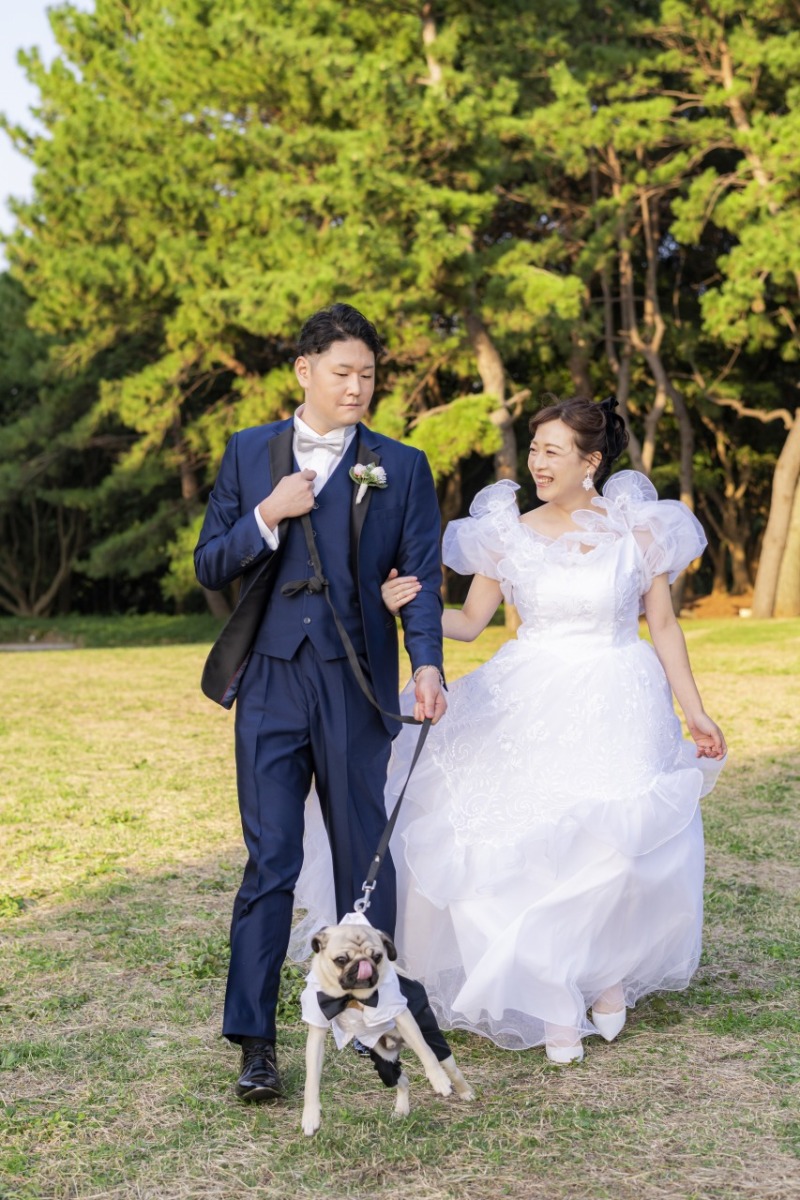 わんちゃんも合流！