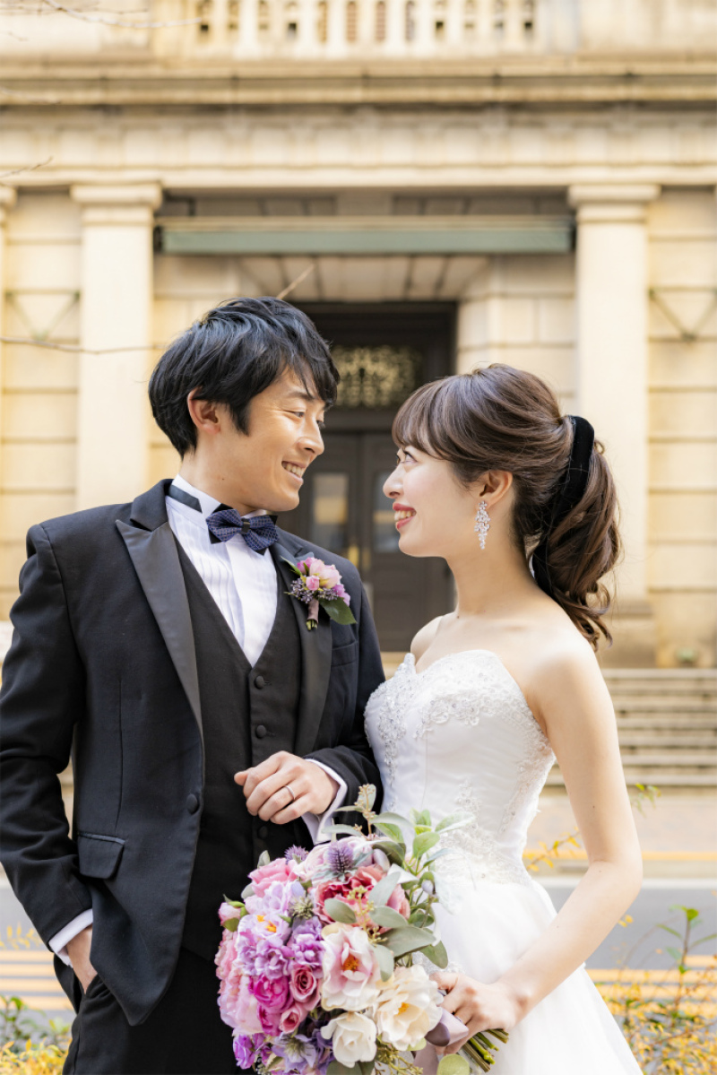 愛おしく見つめ合うおふたり…♡