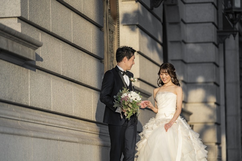 丸の内仲通りでおしゃれな前撮りが叶う！