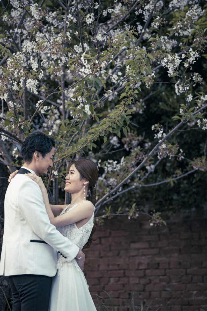 緑とお撮りするハグショット☆