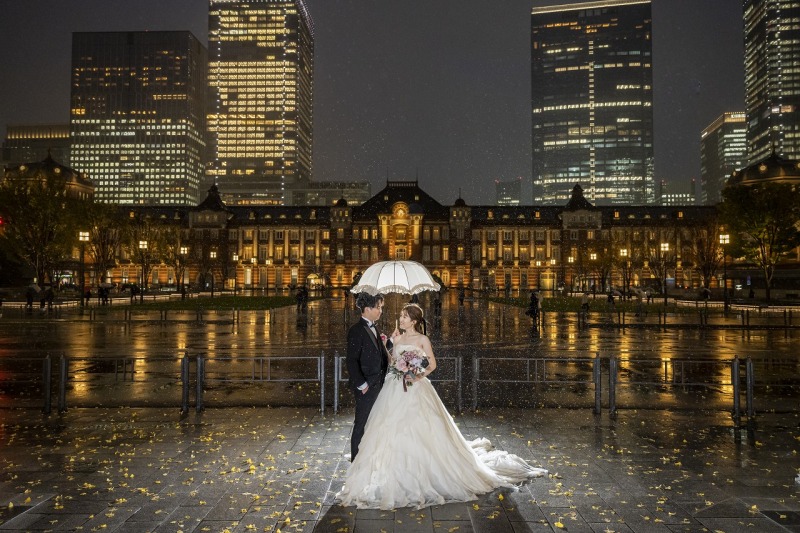 幻想的な広いセンターショット♪