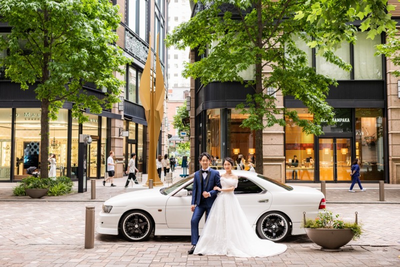 まずはお車とのショットから