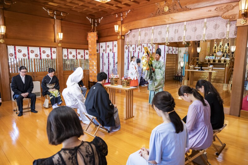 邪気を払う修祓の儀