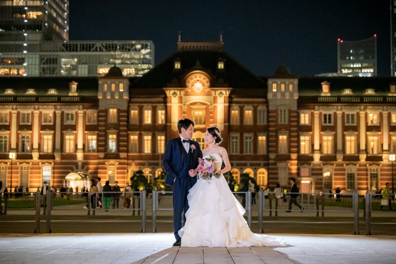 東京駅でセンターショット☆