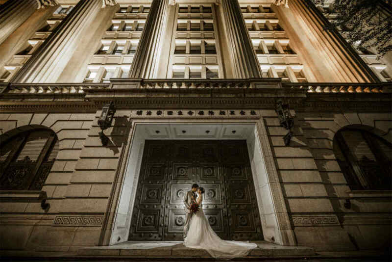 明治安田生命ビルで重厚な一枚を