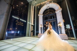 おふたり所縁のロケーションも♪東京周遊で前撮り撮影！