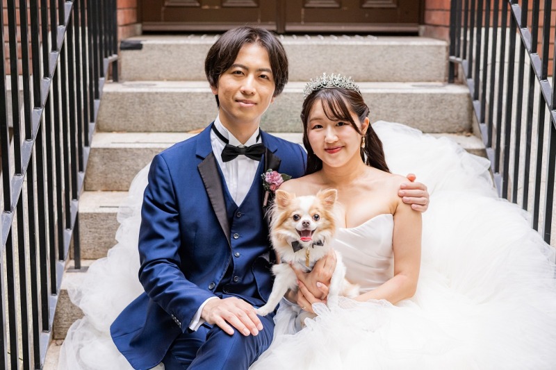 【DayNightプラン】丸の内で愛犬と叶えた上質な撮影時間