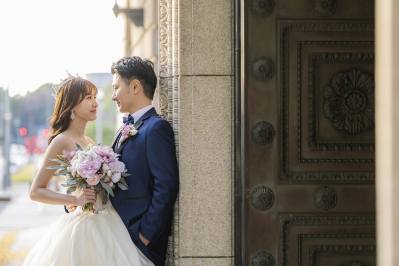 安田生命ビルで海外フォト