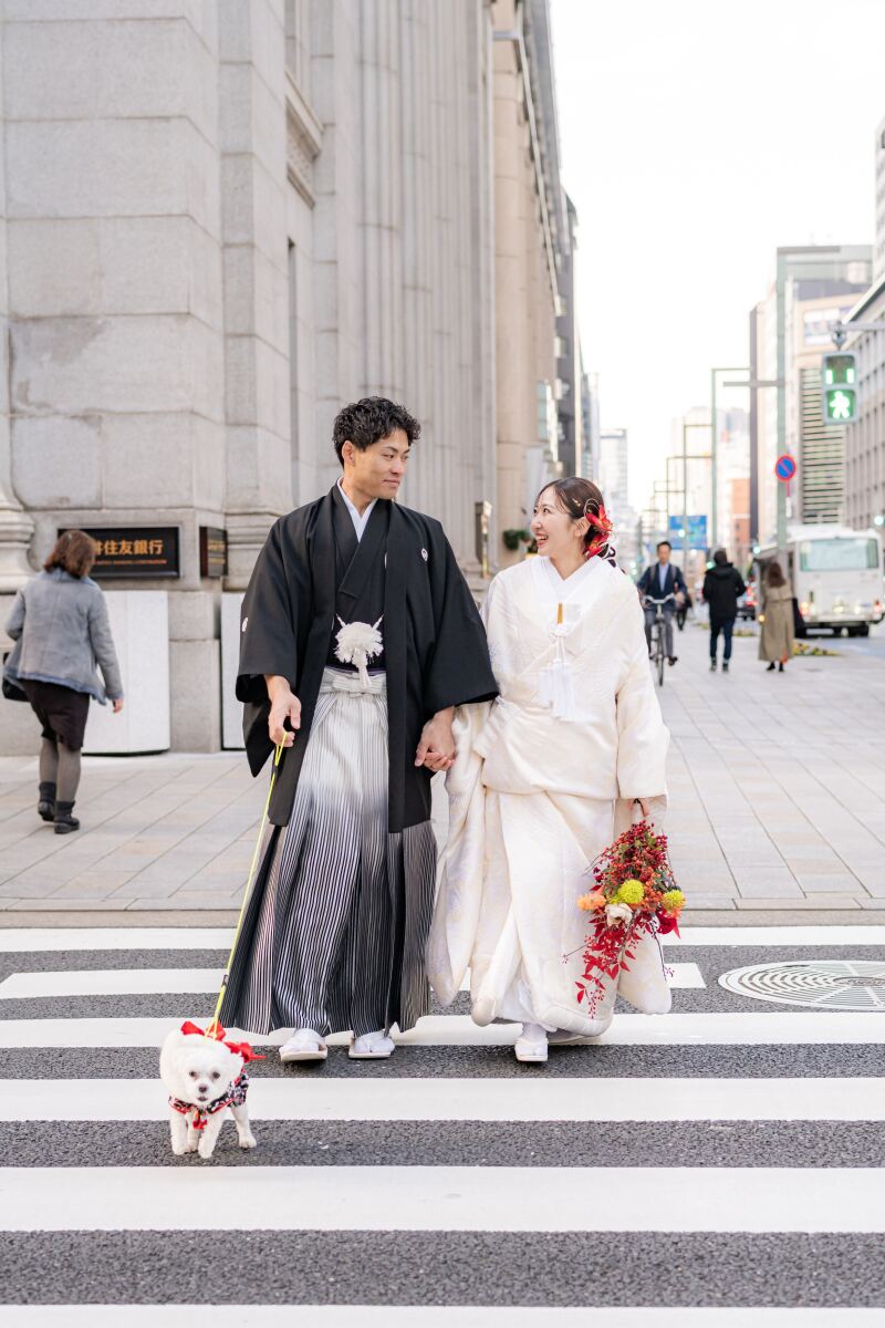 お散歩ショットも撮影できます!