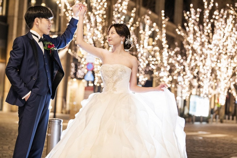 光舞い散るイルミネーション!