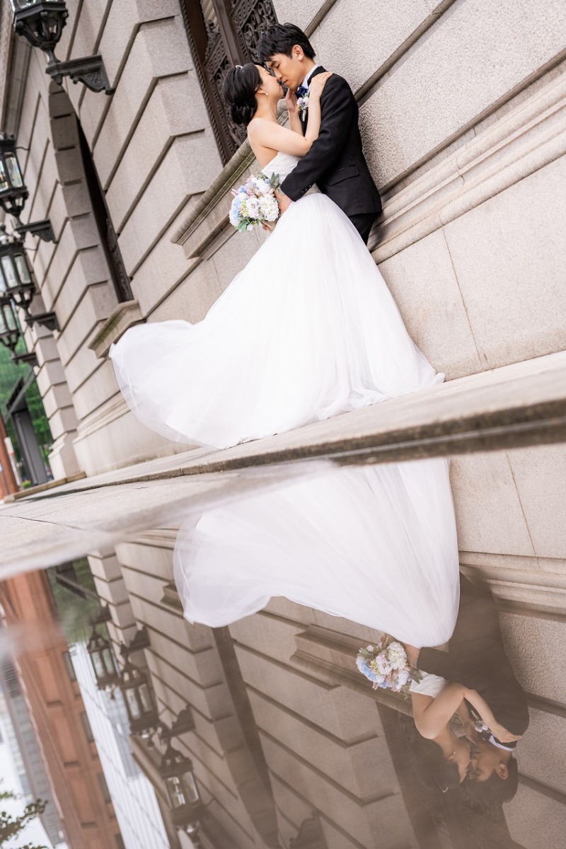 水たまりショット☆