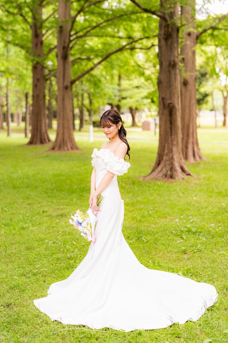 ご新婦様の全身ソロショット☆