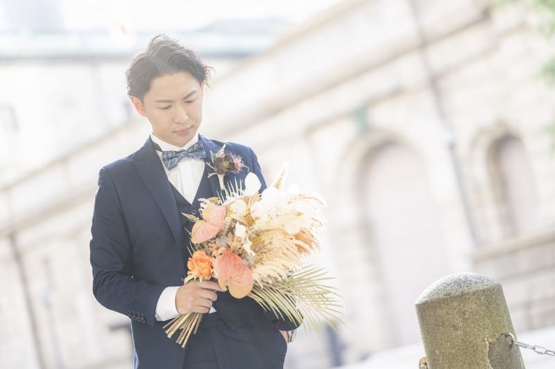 ご新郎様ソロショット☆