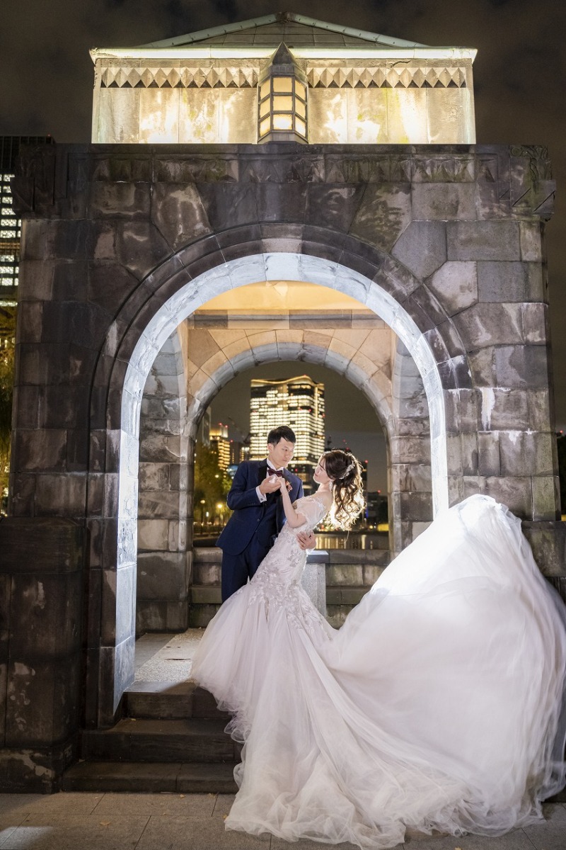 和田倉門で王道ショット♪