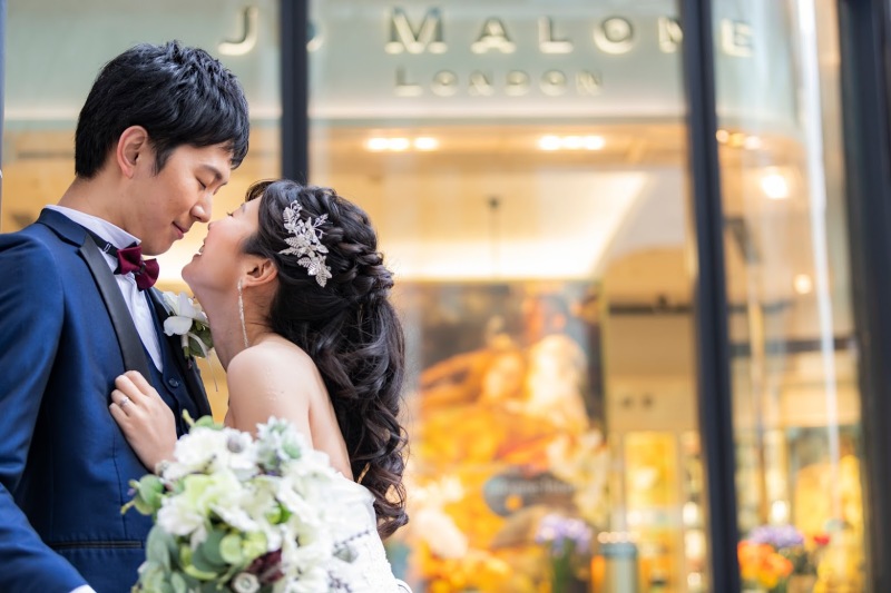 ショップ前で☆