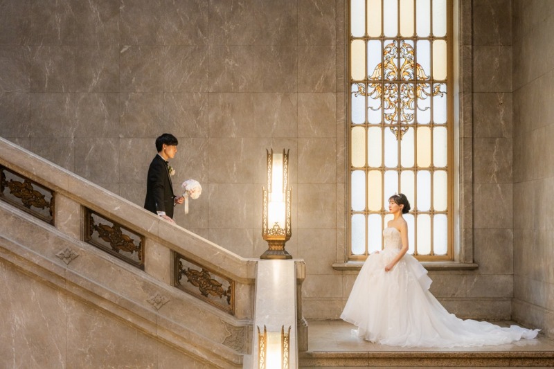 これから舞踏会に行くようなおふたり♡