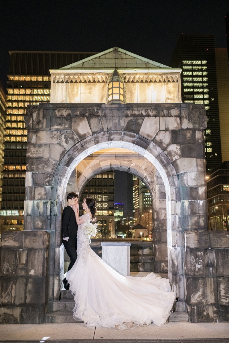 和田倉門でロマンスを感じて