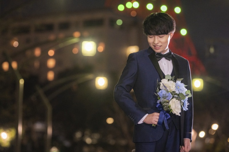 ご新郎様ソロショット