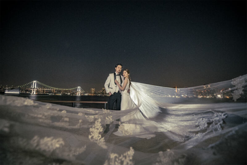 広がってゆくベールショット