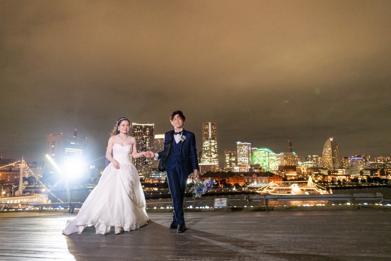 東京駅から横浜まで充実のフォトウェディング♪