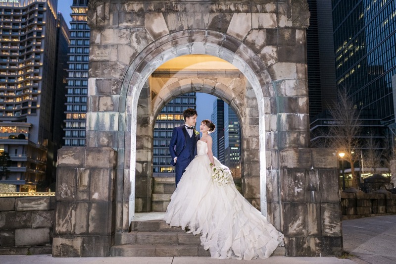 和田倉門でのショット