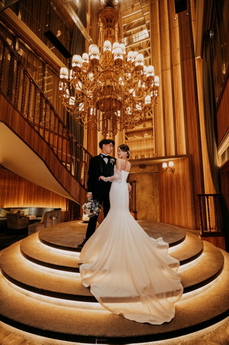 おふたり揃ってバックショット！