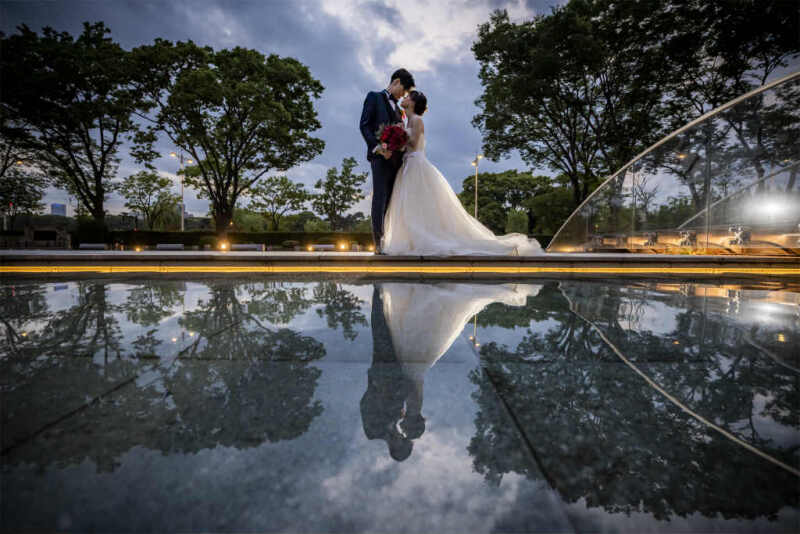 和田倉噴水公園で