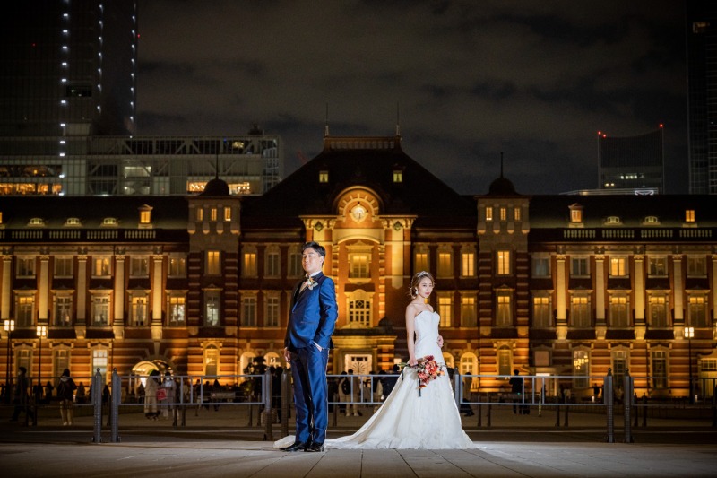 東京駅でセンターショット☆