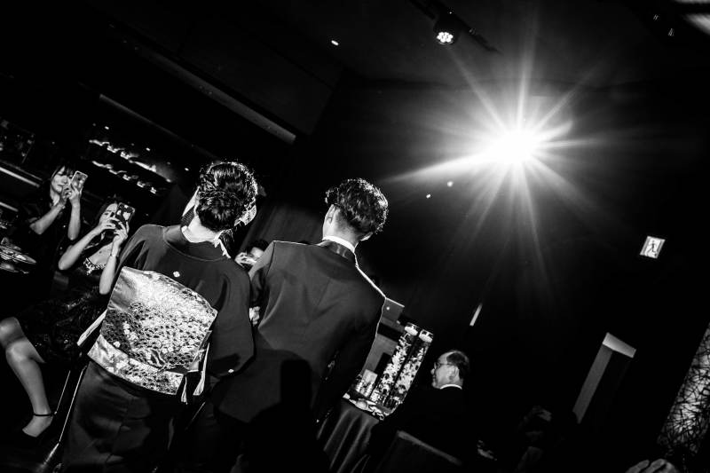 ご新郎様中座☆