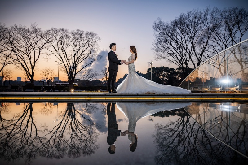 和田倉噴水公園でトワイライトを♪