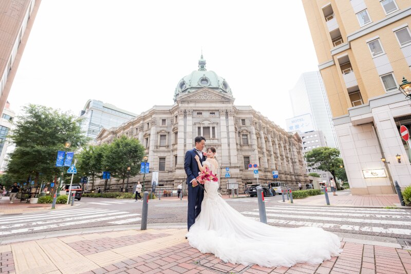 横浜歴史博物館前♪