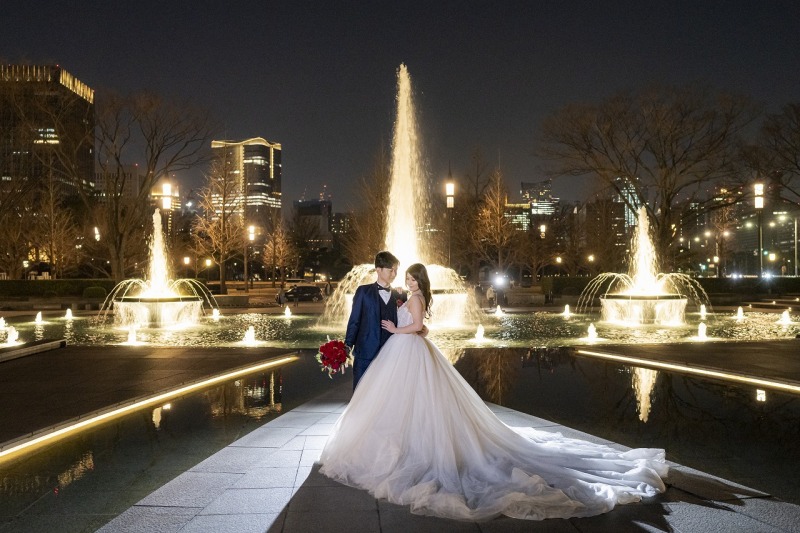 和田倉噴水公園で