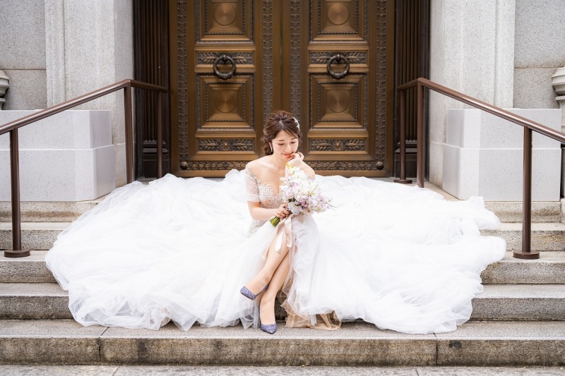 お座りショット☆